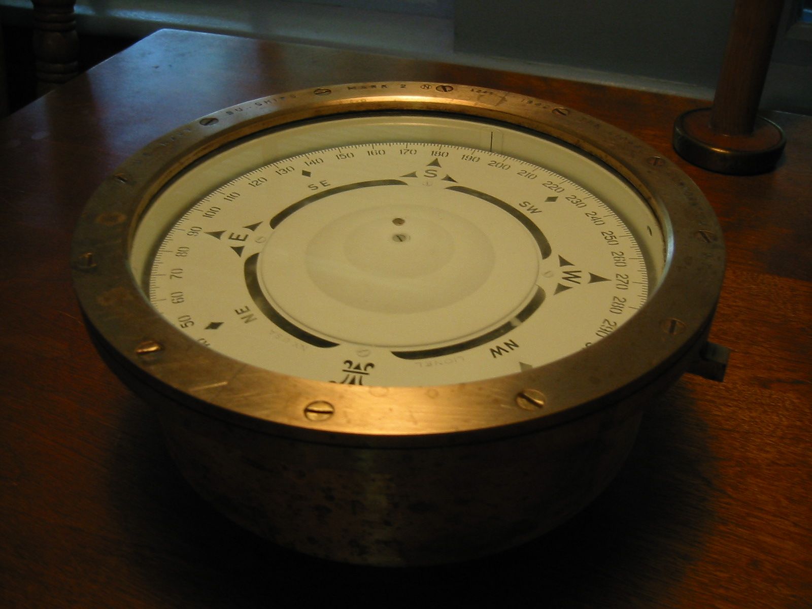 1942 Navy compass polished
